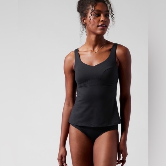 NWT! Athleta Black Bondi Bra Cup Tankini - Multiple Sizes🩵 - Picture 1 of 11